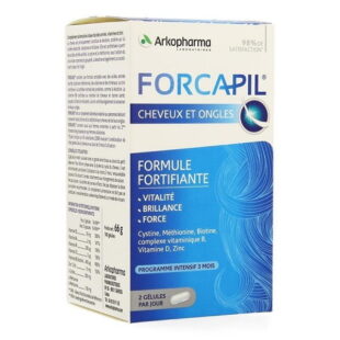 Arkopharma Forcapil Cheveux et Onlgles (180 Gélules)