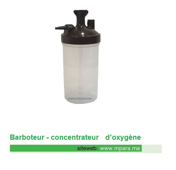 Barboteur - concentrateur d'oxygène - mpara