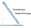 Ampoule pour lampe infrarouge