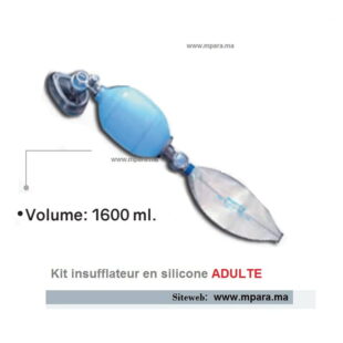 Kit insufflateur en silicone ADULTE