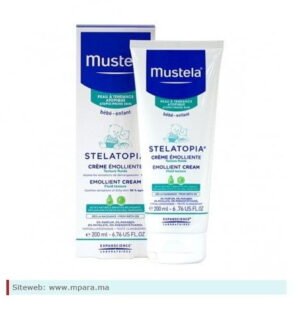 mustela-stelatopia-creme-emolliente- mpara maroc 200ml-peaux-seches