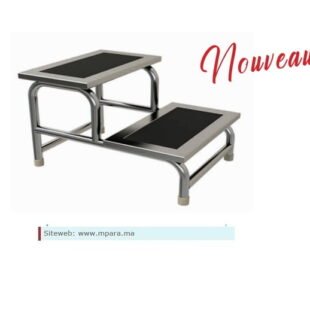 Escabeau Structure en acier inoxydable  PA 020-01