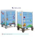Chariot multi-usage pour pédiatrie