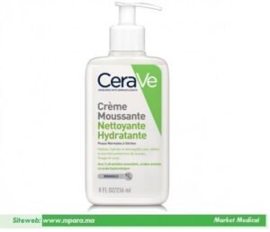 cerave-creme-MPARA MAROC TETOUAN moussante-nettoyante-hydratante-peaux-seches-236ml-