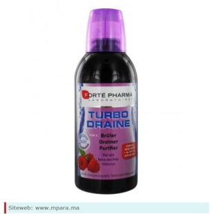 forte-pharma-MPARA MAROC TETOUAN turbo-draine-gout-framboise-500ml