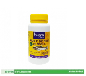 hydra-phyts-huile-de-MPARA MAROC TETOUAN foie-de-morue-36-capsules