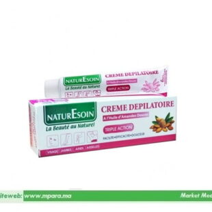 naturesoin-creme-depilatoire-MPARA MAROC TETOUAN a-lhuile-damandes-douces-50-ml