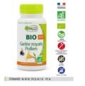 Gelée royale et pollen bio 90 gélules mgd