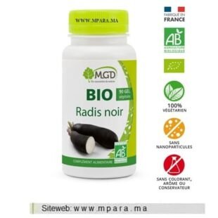 complément alimentaire  Radis noir bio 90 gélules  MGD