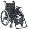 Fauteuil Roulant en Aluminium Pliable | Confort Ajustable & Transport Facile