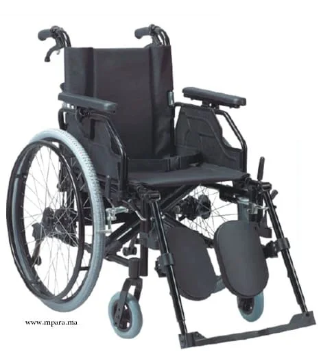 Fauteuil roulant en aluminium-كرسي متحرك من الألومنيوم