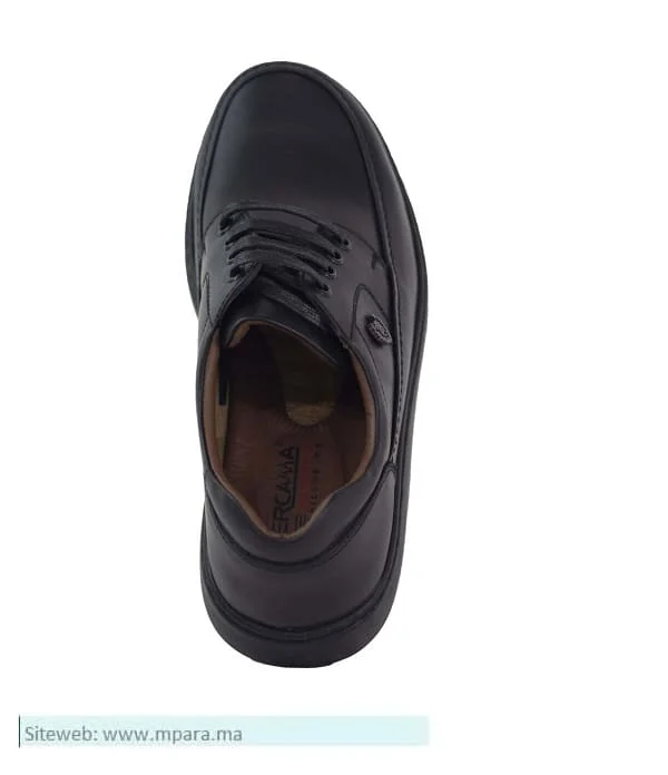 ⁦Chaussures médicales confortables en cuir - homme⁩ - الصورة ⁦2⁩