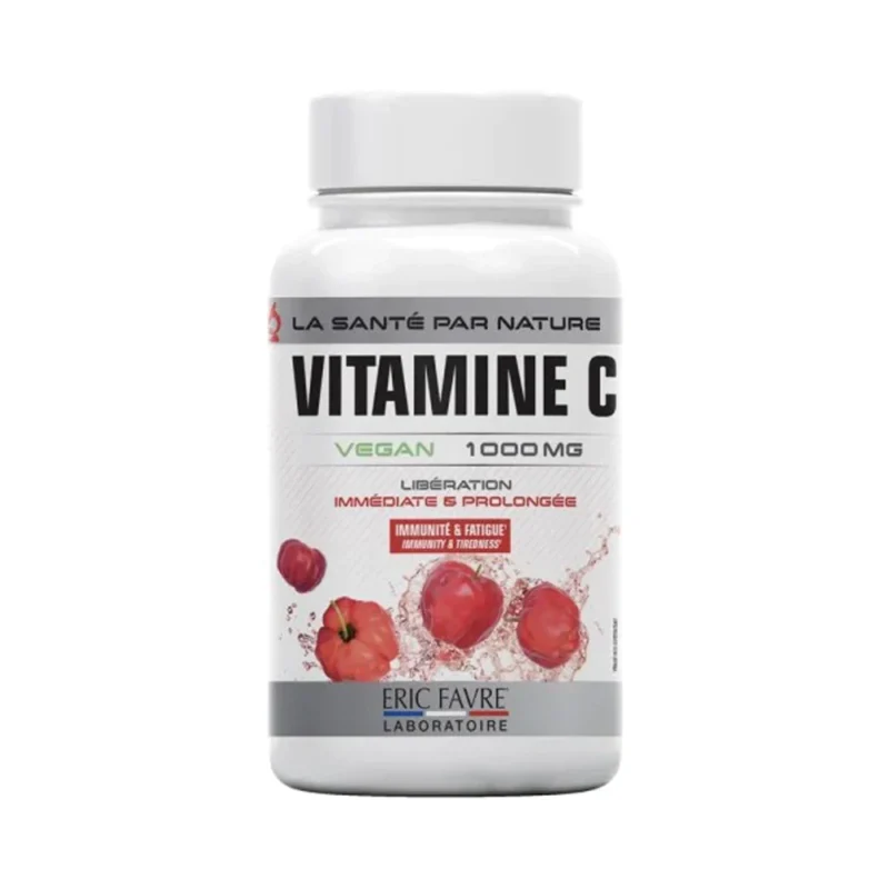Eric Favre Vitamine C Vegan 1000 mg 100 Comprimés