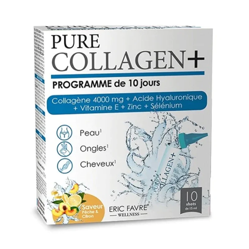 Eric Favre Programme 10 Jours Pure Collagen + 10*15ml