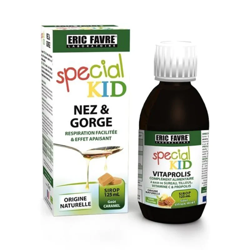 Eric Favre Special Kid Nez Et Gorge gout caramel - 125ml