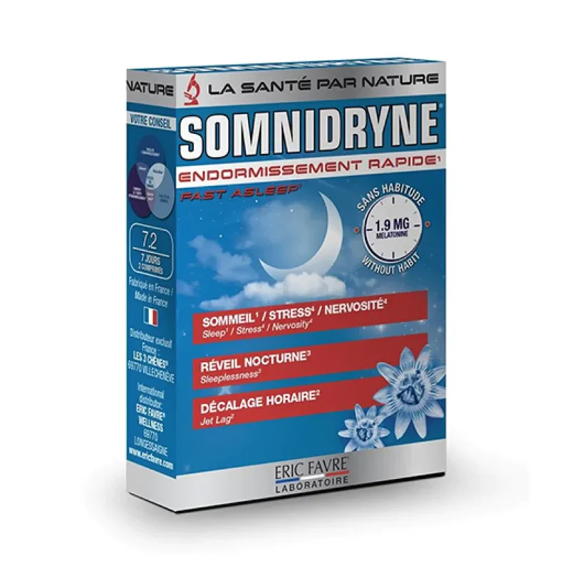 Eric Favre Somnidryne Formule Endormissement Rapide - 15 Comprimés