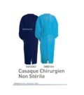 Casaque Chirurgien 040016H – SM50002 – Non Stérile – Non Tissé à Lacets – Blanc