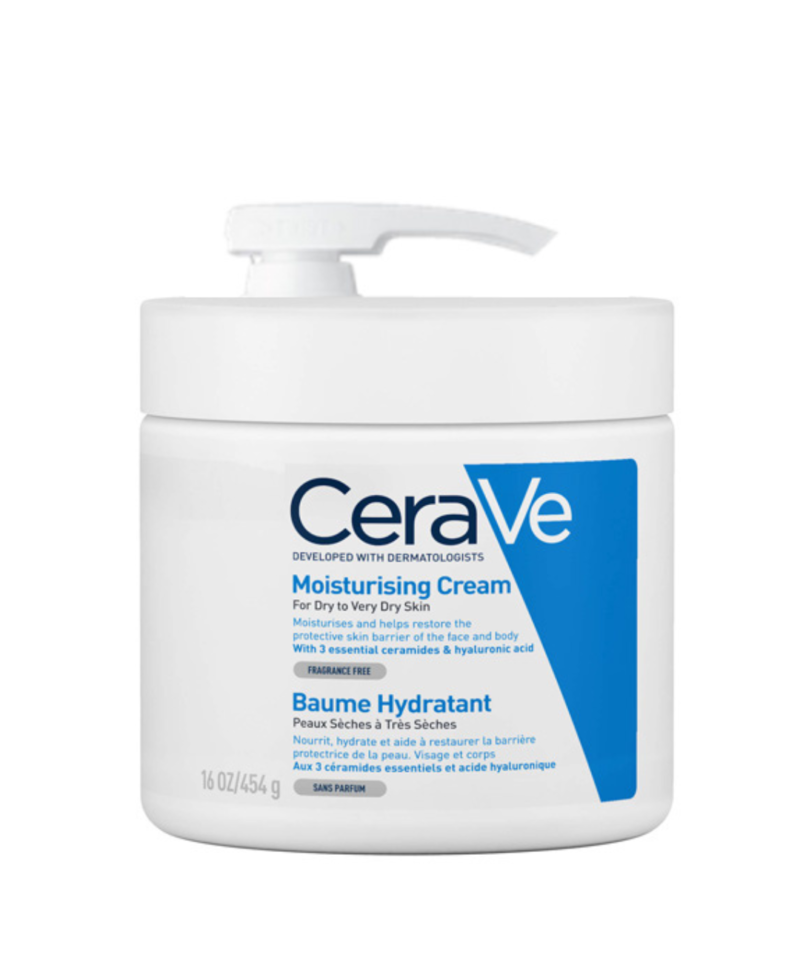CeraVe Baume Hydratant Nourrissant Peau Sèche à Très Sèche Pompe 454g