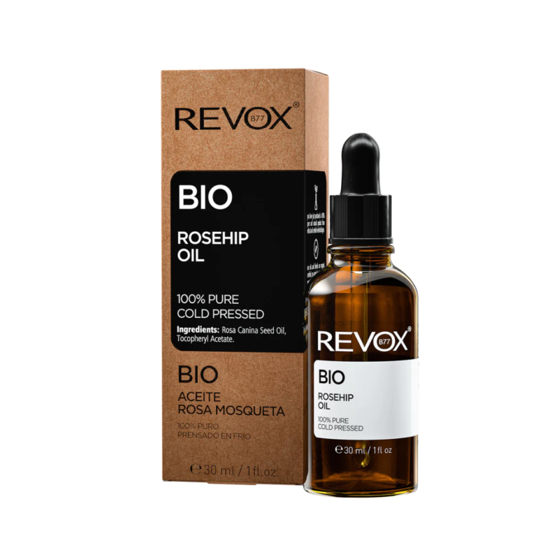 REVOX BIO Huile de Rose Musquée 100% Pure 30ml