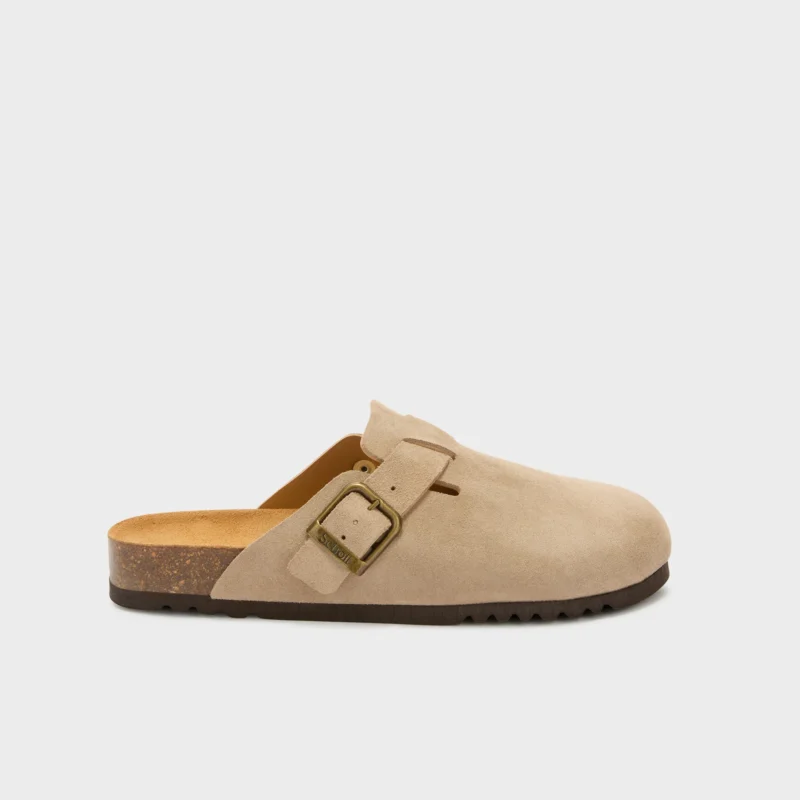 Sabot Olivier – Dark Beige | Confort & Élégance au Quotidien