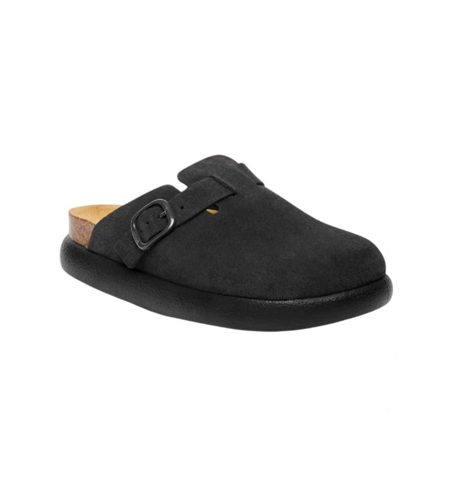 Sabot Olivier Chunky Noir – Confort & Style Moderne