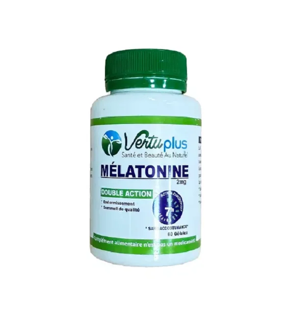 Vertu Plus Sommeil Naturel – Mélatonine 2 mg