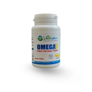 Vertu Plus Omega 3 Essentiel – 1000 mg | 50 Capsules