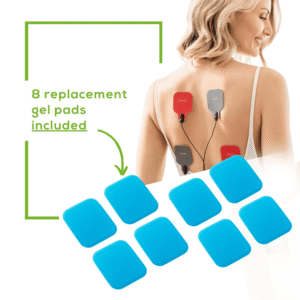 Gel Pads EM-59 – Électrodes autocollantes pour électrostimulation TENS/EMS