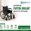 Location de Fauteuil Roulant Adulte à Tétouan